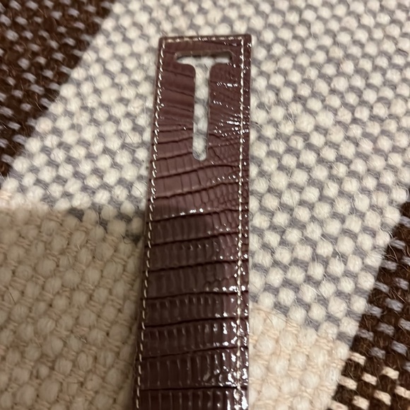 Brahmin Leather luggage Tag - Picture 4 of 8